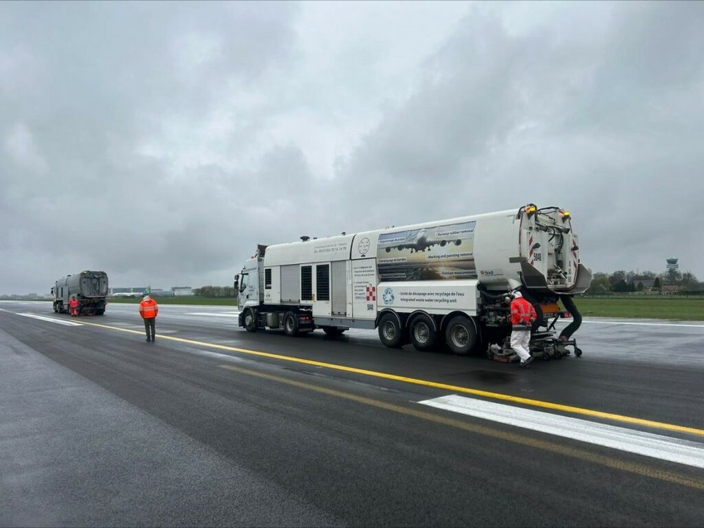 Expertise dans les aéroport dégommage pistes