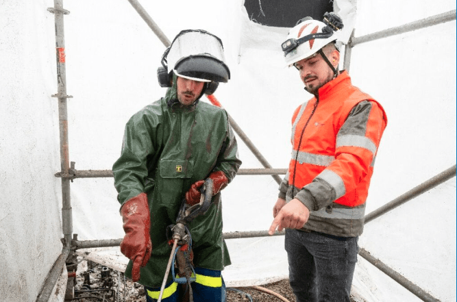 equipe hydrodemolition